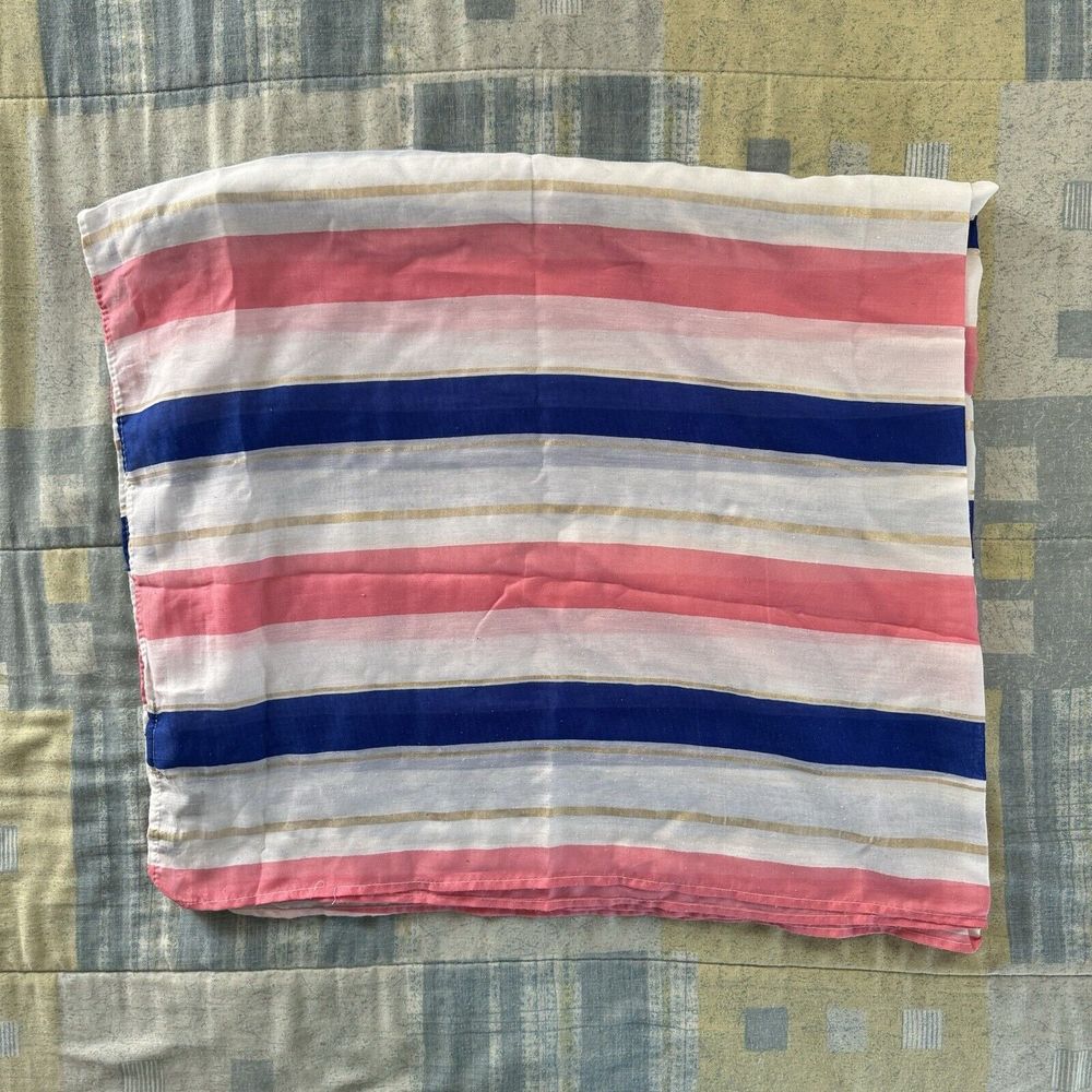 Bebe One Size Multicolor Striped Women's Wrap Sheet